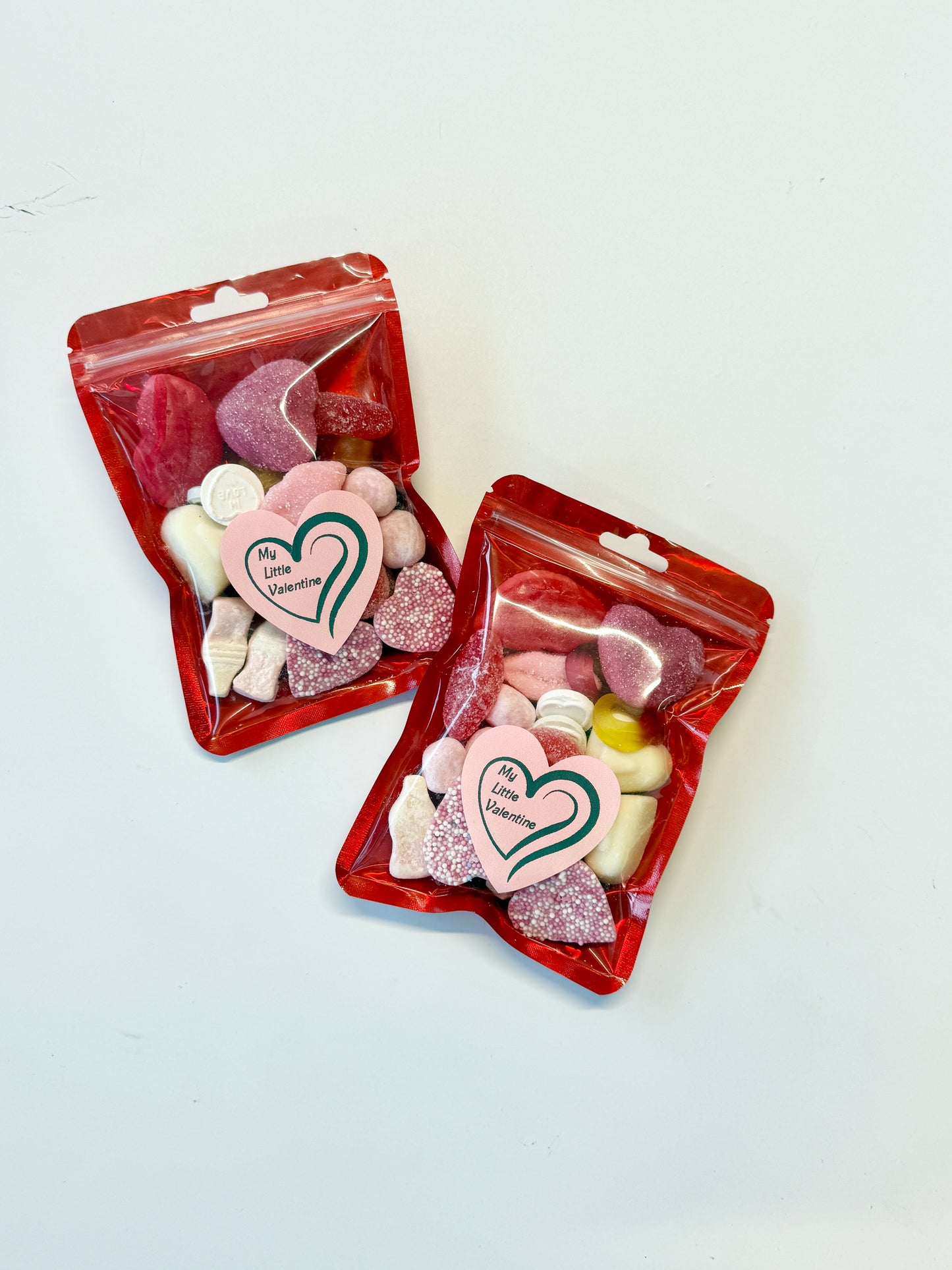 Valentine Sweet Packet - Valentine Sweet Treats - My Little Valentine Sweet Packets - Pick n Mix Sweets - Valentine Sweet Pouches - Sweet Treat Packet