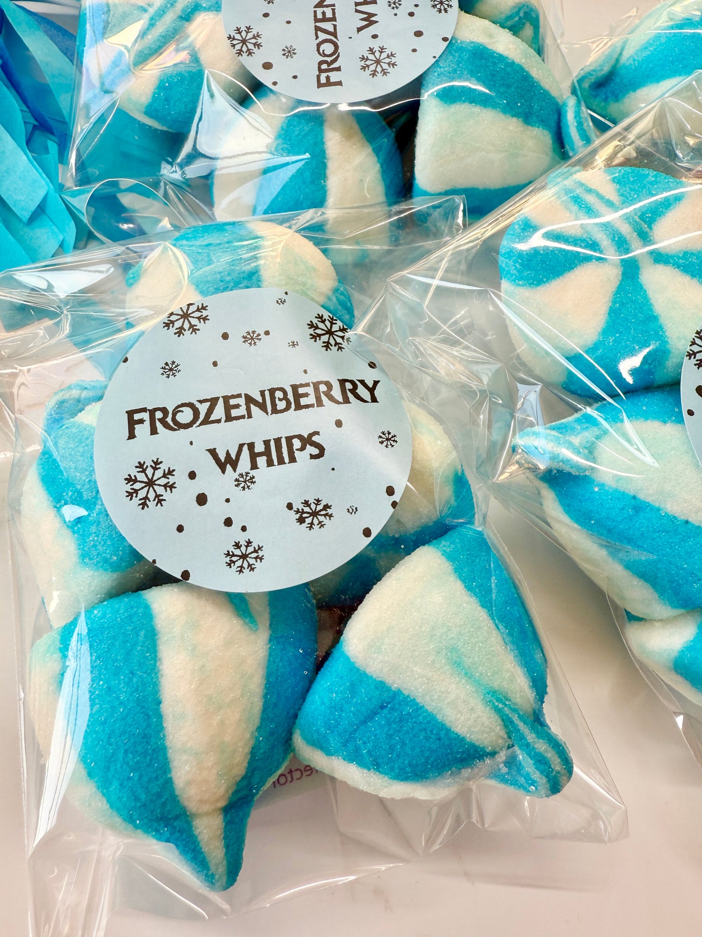 Disney Frozen Sweet Packets - Frozenberry Whips - Frozen Snowflakes