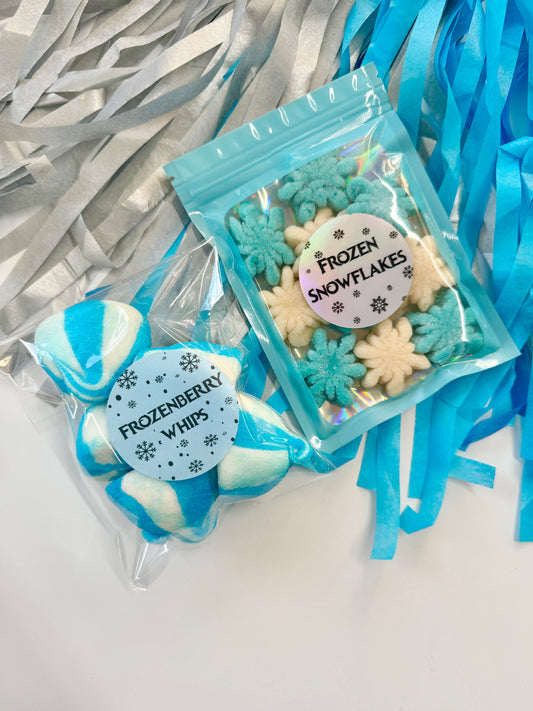 Disney Frozen Sweet Packets - Frozenberry Whips - Frozen Snowflakes