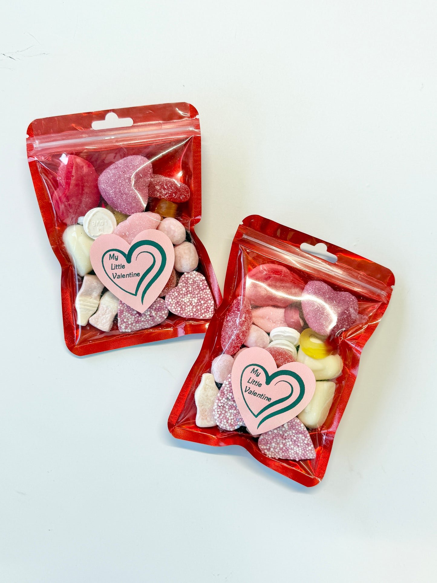 Valentine Sweet Packet - Valentine Sweet Treats - My Little Valentine Sweet Packets - Pick n Mix Sweets - Valentine Sweet Pouches - Sweet Treat Packet