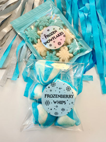 Disney Frozen Sweet Packets - Frozenberry Whips - Frozen Snowflakes