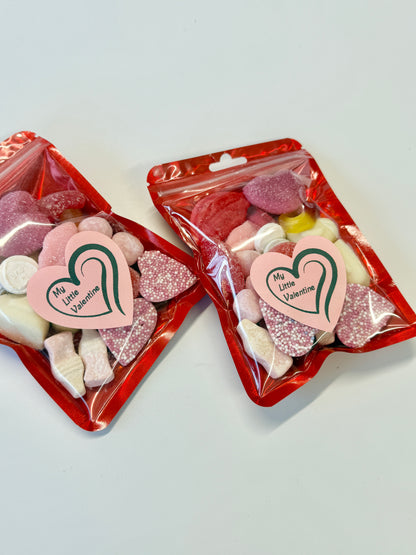 Valentine Sweet Packet - Valentine Sweet Treats - My Little Valentine Sweet Packets - Pick n Mix Sweets - Valentine Sweet Pouches - Sweet Treat Packet