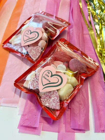 Valentine Sweet Packet - Valentine Sweet Treats - My Little Valentine Sweet Packets - Pick n Mix Sweets - Valentine Sweet Pouches - Sweet Treat Packet