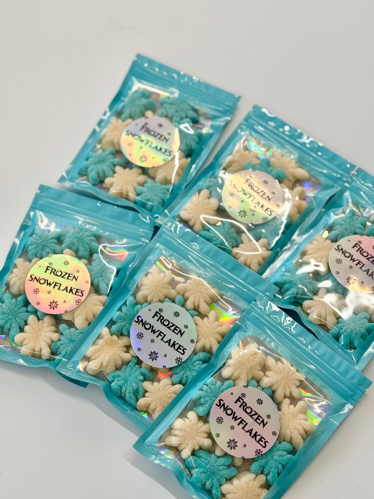 Disney Frozen Sweet Packets - Frozenberry Whips - Frozen Snowflakes