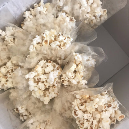 Popcorn Cones - Sweet Cones - Treat Cones - Popcorn Sweet Cones - Party Favours - Party Supplies - Party Decor  - Movie Night Cinema Treats