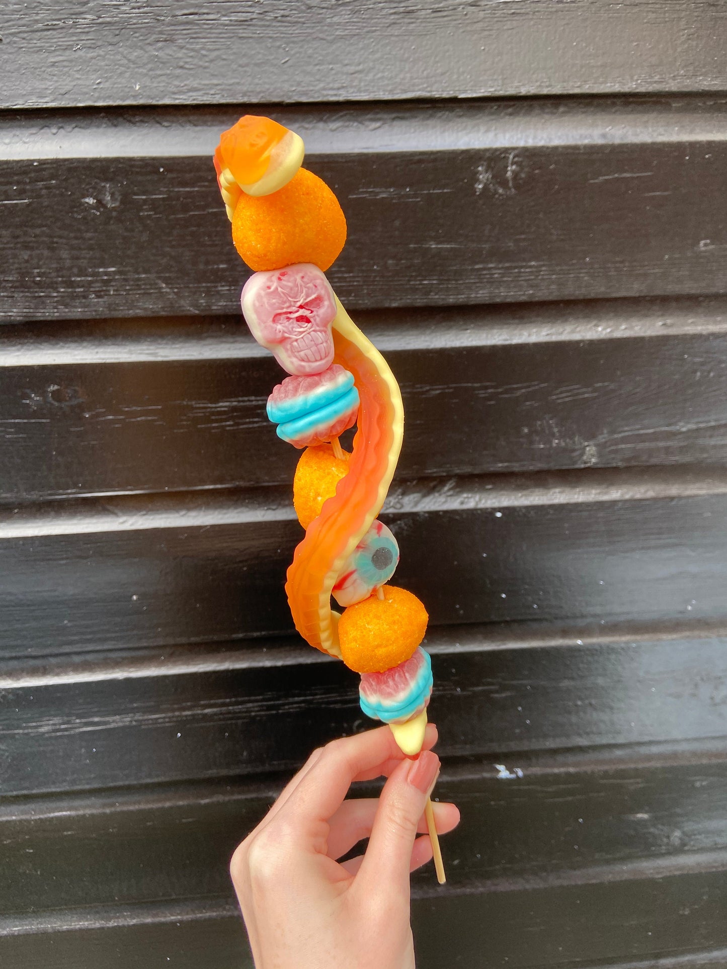 Halloween Sweet Kebab - Halloween Treats - Halloween Sweets - Sweet Kebabs - Sweet Kebobs - Marshmallow Treats - Kids Sweet Treats - Kebabs