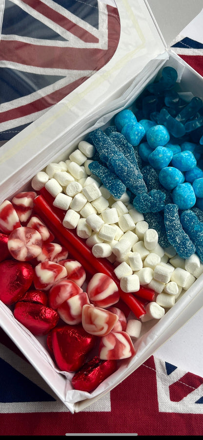 Independence Day Sweets - Red, White and Blue Sweets - 4th July Treats - 4th July Sweet Treats - Celebration Gifts - American Independence