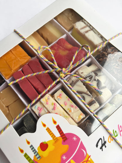 Flavoured Fudge Box - Selection Box - Sweet Treats - Thank You Gifts - Birthday Treats - Birthday Gifts -Teacher Gift - End of Term Gifts