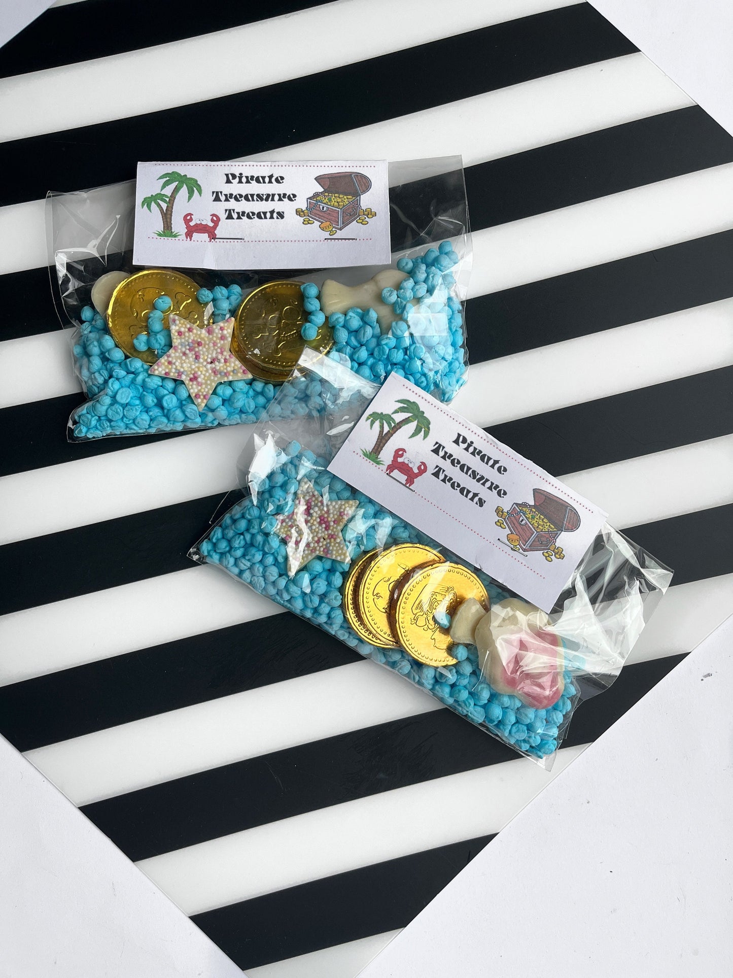 Pirate/Mermaid Treats - Childrens Treats - Postal Treats - Postal Boxes - Millions Treats - Party Favours - Birthday Treats - Birthday Treat