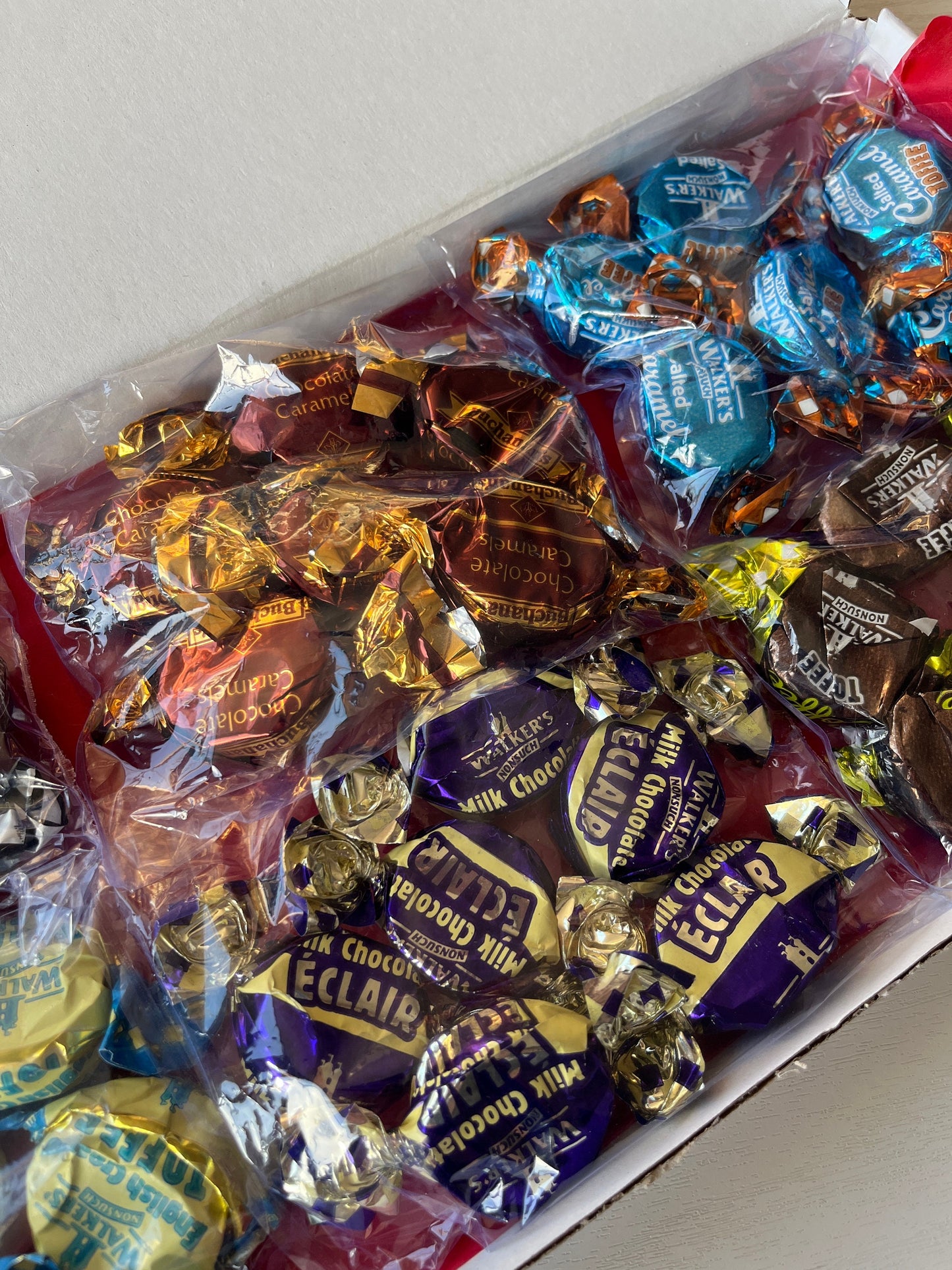 Postal Toffee Box - Letterbox Sweets - Toffee Box - Toffee Postal Box - Walkers Toffee Box - Nonsuch Toffee - Toffee Treat Box