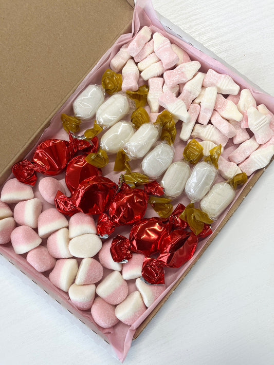 Sweet Box - Sweet Treat  Box - Postal Sweet Box - Loving Sweet Box - Loving Gifts - Galantines Gifts - Sweet Treats