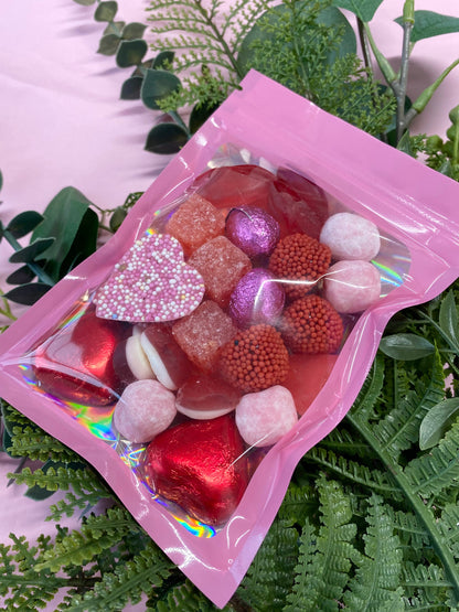 Birthday Treat Bag - Galentine’s Sweets - Pink Coloured Favours - Galentines Gifts For Friend - Treat Packets - Birthday Sweet Favours