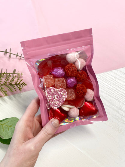 Birthday Treat Bag - Galentine’s Sweets - Pink Coloured Favours - Galentines Gifts For Friend - Treat Packets - Birthday Sweet Favours