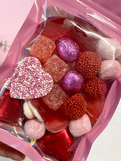 Birthday Treat Bag - Galentine’s Sweets - Pink Coloured Favours - Galentines Gifts For Friend - Treat Packets - Birthday Sweet Favours