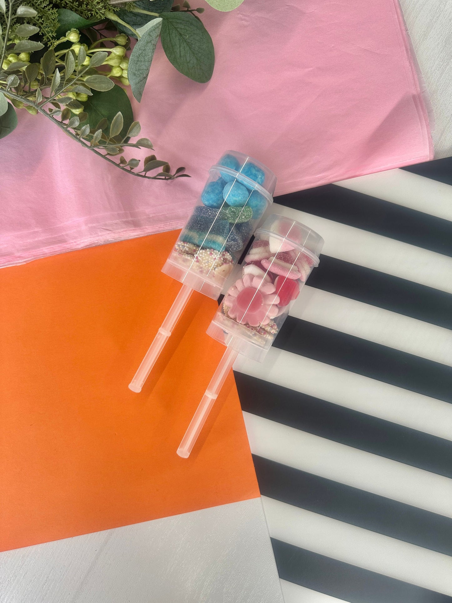 Sweet Push Pops - Push Pops - Sweet Treats - Party Favours - Birthday Treats - Favour Gifts - Party Treats - Party Bags - Sweet Favours