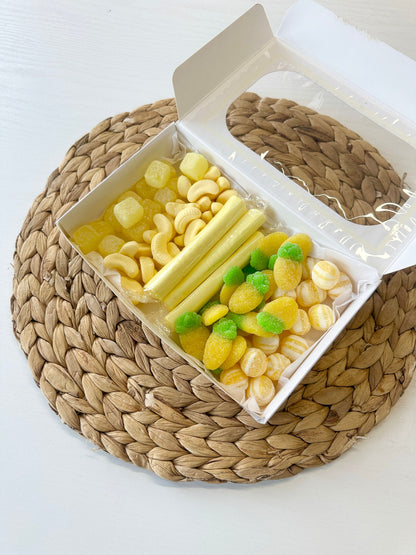 Yellow Themed Sweet Box - Yellow Sweet Box - Postal Box - Gifting Box - Postal Treat Box - Sweet Gift Box - Birthday Gift - Birthday Treats