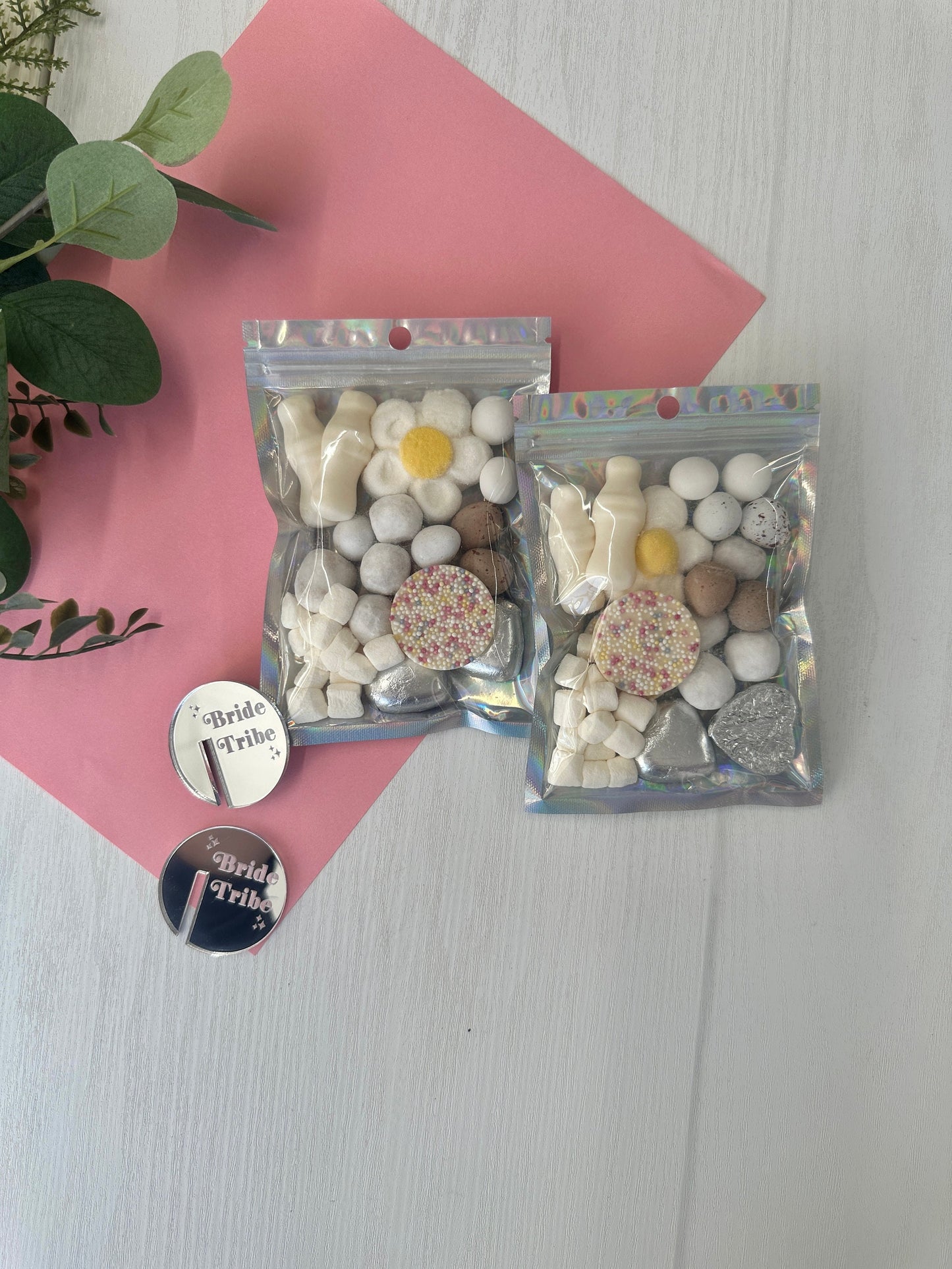 Bride Squad Packets - Wedding Favours - Bride Team Treats - Hen Do Sweets - Bride Team Sweets - Bride Squad Treats - Wedding Sweets - I Do