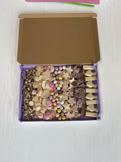 Chocolate Postal Box - Chocolate Box - Postal Treats Box - Chocolate Gifts - Chocolate Treats - Birthday Sweets - Birthday Gifts - Chocolate