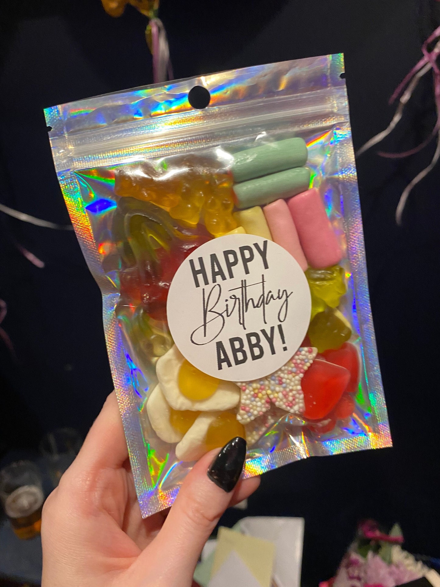 Personalised Sweet Packets - Birthday Treats - Birthday Sweets - Personalised Gifts - Sweet Treats - Birthday Gifts - Birthday Packets