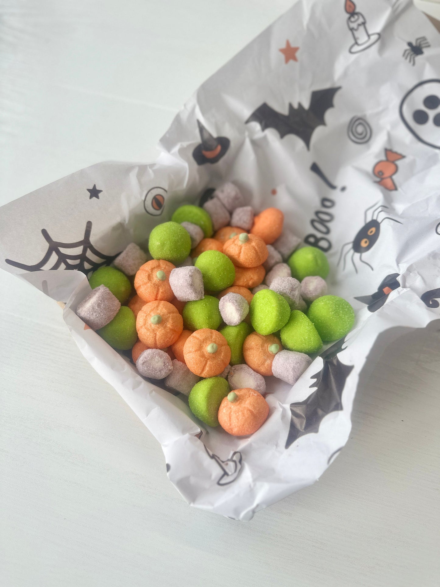 Marshmallow Treat Box - Gifting Box - Treat Box - Marshmallow Pumpkins - Gooey Treats - Marshmallow Sweets - Spooky Treats - Spooky Sweets