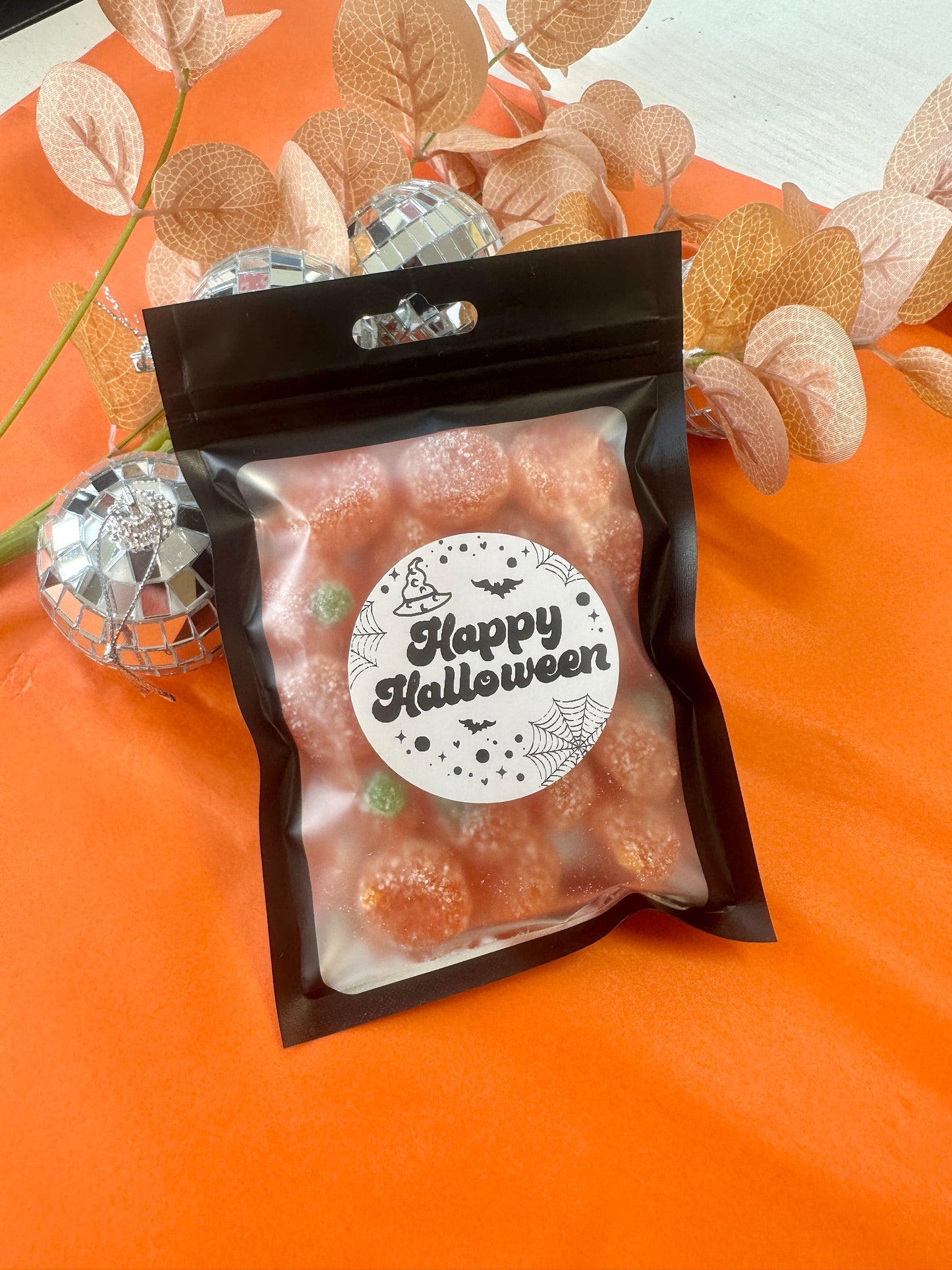 Jelly Pumpkin Packet - Jelly Pumpkins - Halloween Sweets - Spooky Treats - Halloween Treats - Pumpkin Sweets - Halloween Gifts for Kids