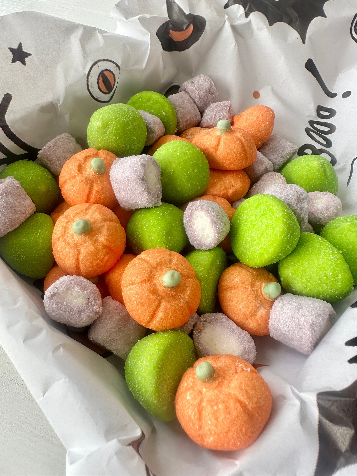 Marshmallow Treat Box - Gifting Box - Treat Box - Marshmallow Pumpkins - Gooey Treats - Marshmallow Sweets - Spooky Treats - Spooky Sweets