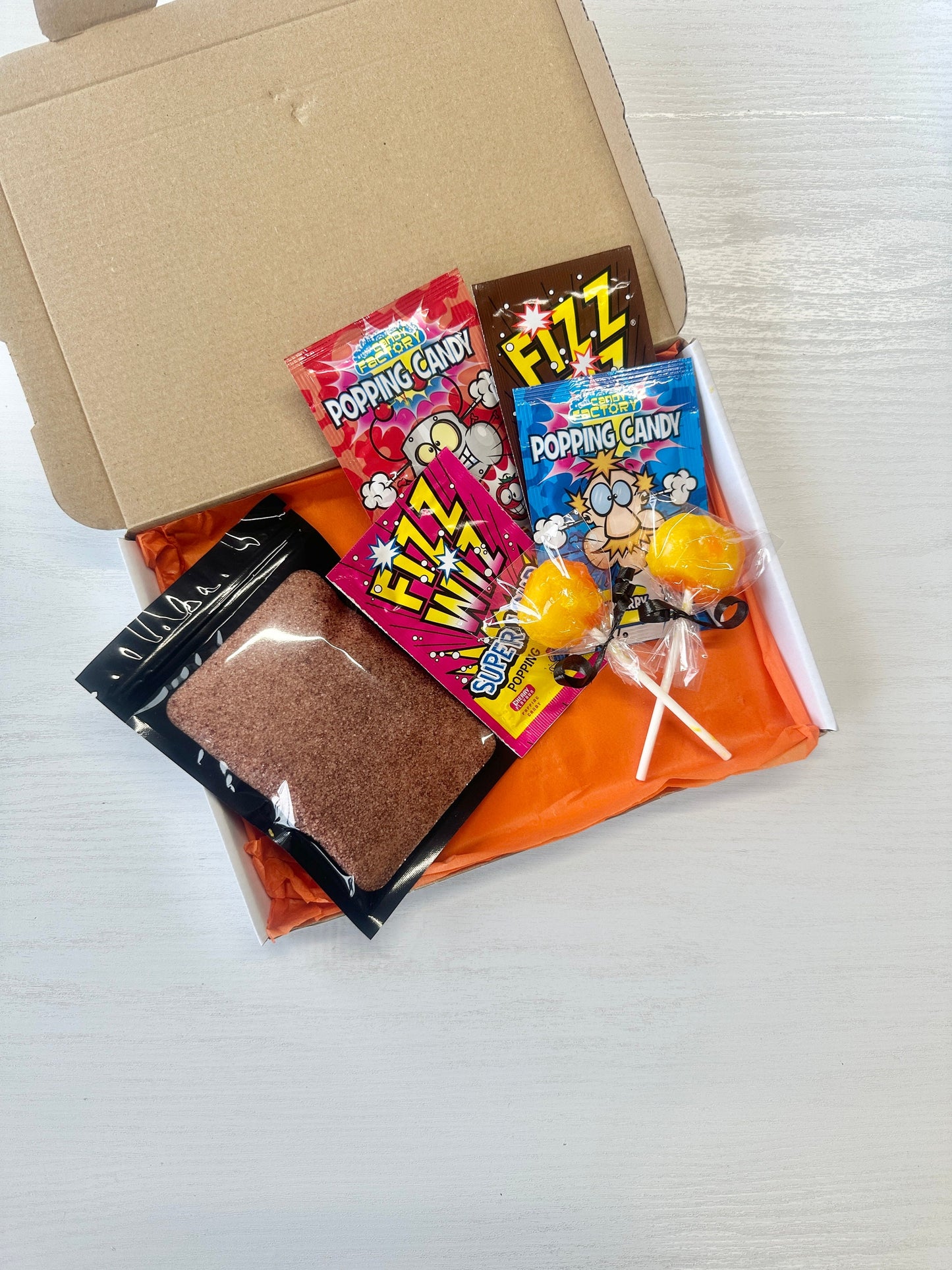 Bonfire Night Treat Box - Autumn Treats - Bonfire Night Treats - Sweet Sharing Box - Postal Treat Box - Bonfire Sweets - Sweet Treats