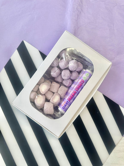 Parma Violet & Vimto Box - Parma Violets - Sharing Sweet Box - Swizzels Sweets - Birthday Sweet Box -Retro Sweets-Violet Creams-Vimto Sweets