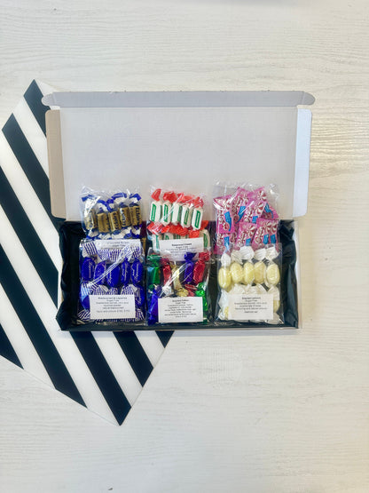 Sugar Free Postal Box - Letterbox Sweet Box - Letterbox Treats - Sugarfree Treats - Postal Treats - Postal Sweets - Diabetic Sweets