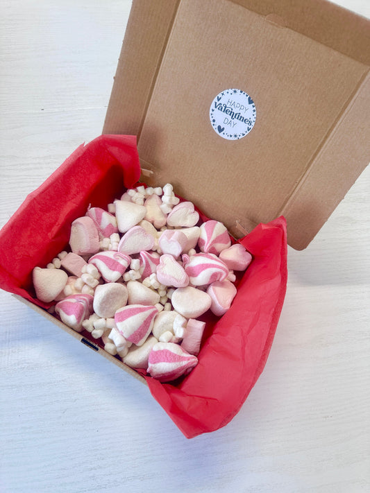 Box of Marshmallows - Valentines Gifts - Gifts for Him - Gifts for Her - Galentines Gifts - Gifting Box - Treat Box - Valentines Treats