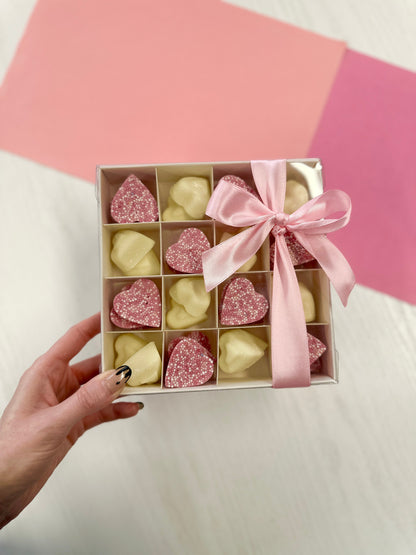 Chocolate Heart Box - Chocolate Box - Chocolate Treat Box - Thank You Gift - Postal Treats - Gifting Treats - Gifts for Her - Gifts for Him