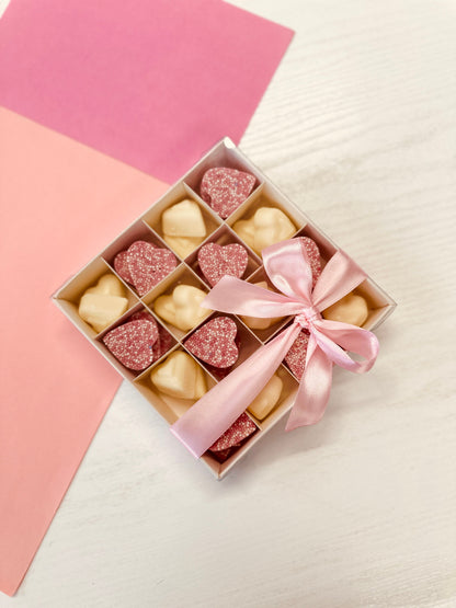 Chocolate Heart Box - Chocolate Box - Chocolate Treat Box - Thank You Gift - Postal Treats - Gifting Treats - Gifts for Her - Gifts for Him