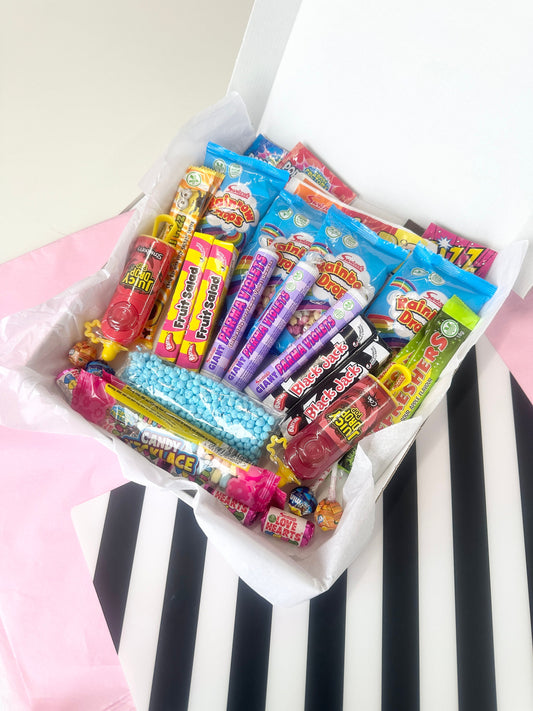 Retro Box - Retro Sweets - Swizzels - Drumstick - 90’s Sweets - Old School Sweets - Retro Gifts - Sweet Box Gift - Birthday Gifts - Retro