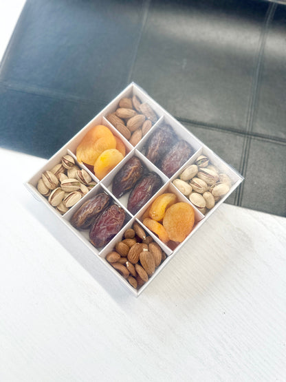 Teacher Treat Box -  Fruit & Nut Gifts - Date Nut Box Treats - Pistachio Almond Date Box - Leaving Treat - Sweet Alternative - Leaving Gifts