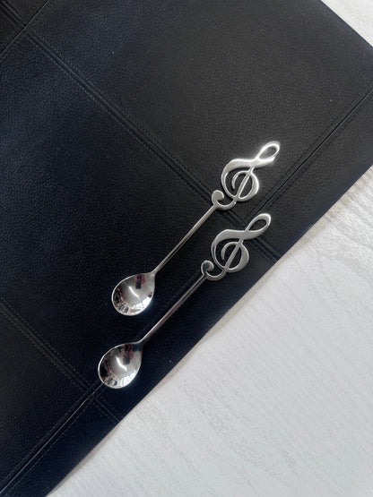 Musical Note Spoon - Novelty Spoon - Decorative Spoon - Coffee Spoon - Tea Spoon - Teacher Gifts - Music Lover Gifts - Housewarming Gifts