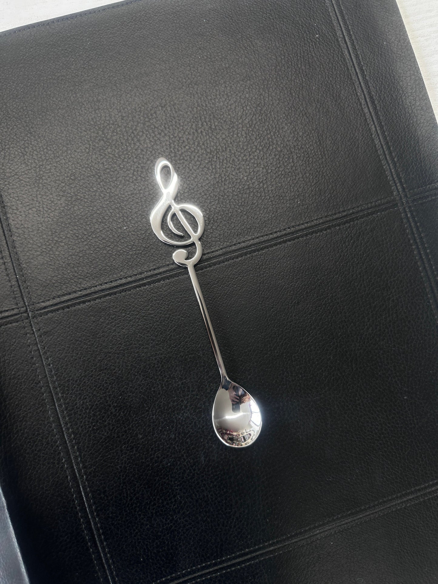 Musical Note Spoon - Novelty Spoon - Decorative Spoon - Coffee Spoon - Tea Spoon - Teacher Gifts - Music Lover Gifts - Housewarming Gifts