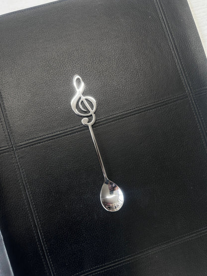 Musical Note Spoon - Novelty Spoon - Decorative Spoon - Coffee Spoon - Tea Spoon - Teacher Gifts - Music Lover Gifts - Housewarming Gifts