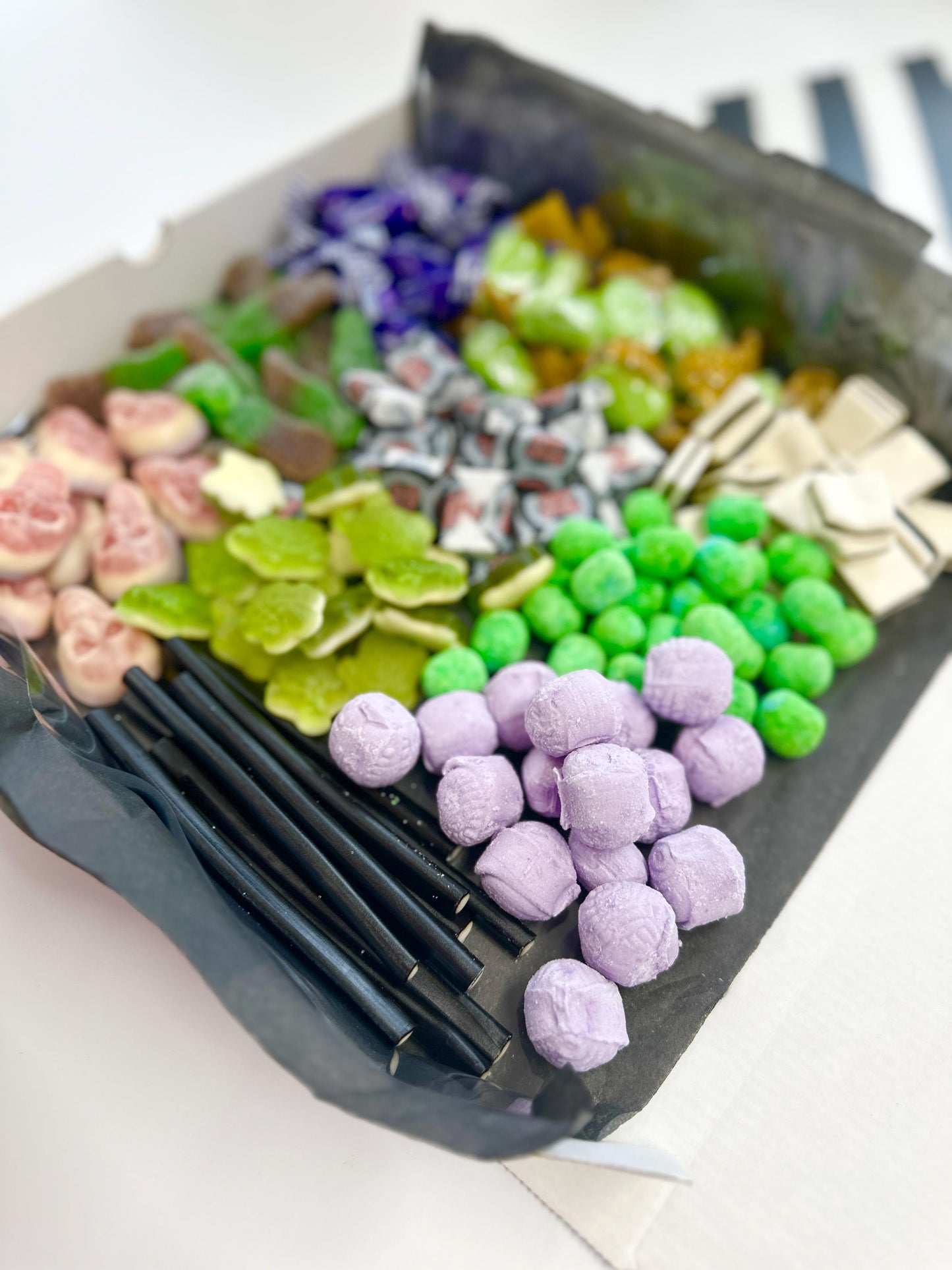 Beetlejuice Themed Sweet Box - Pick N Mix - Sharing Box - Sharing Sweets - Halloween Pick N Mix - Postal Treats - Halloween Sharing Box