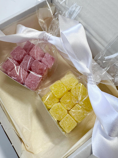 Retro Sweet box - Retro Sweets - Kola Cubes - Pineapple Cubes - Gifting Box - Birthday Gifts - Retro Gifts - Retro Treats - Halal and Vegan