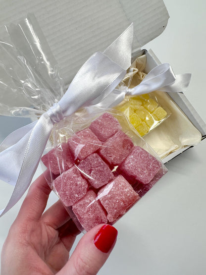 Retro Sweet box - Retro Sweets - Kola Cubes - Pineapple Cubes - Gifting Box - Birthday Gifts - Retro Gifts - Retro Treats - Halal and Vegan