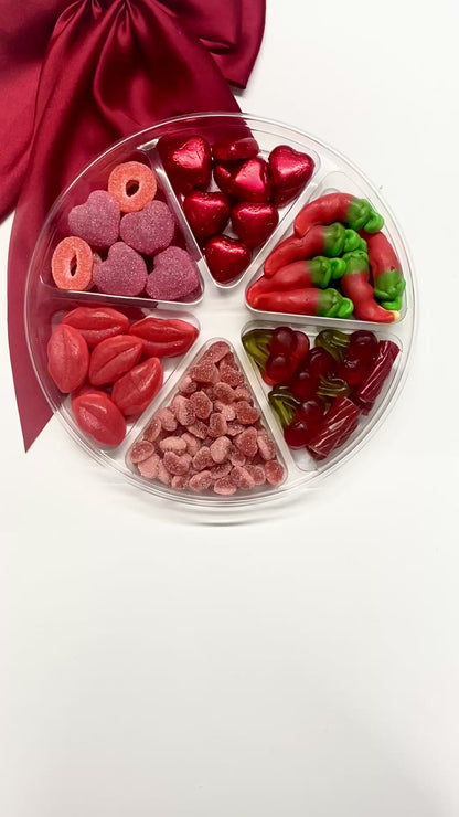 Valentines Sharing Platter - Valentines Sweets - Valentines Treats - Sweet Platter - Sweet Treats - Jelly Sharing Sweets